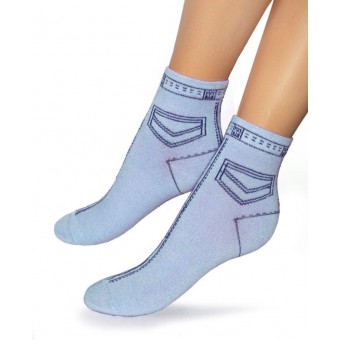 Носки  женские              серые   Touch