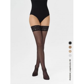 Чулки  женские    4 размер 40 ден         черные   MiNiMi