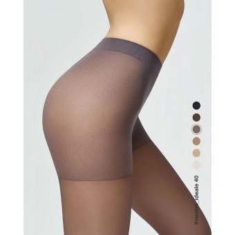 Колготки  женские    5 размер 40 ден         серые   MiNiMi