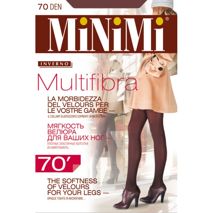 Колготки Mini Multifibra 70 nero 3
