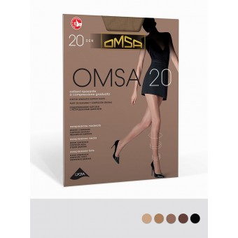 Колготки  женские    5 размер 20 ден         Загар   Omsa  