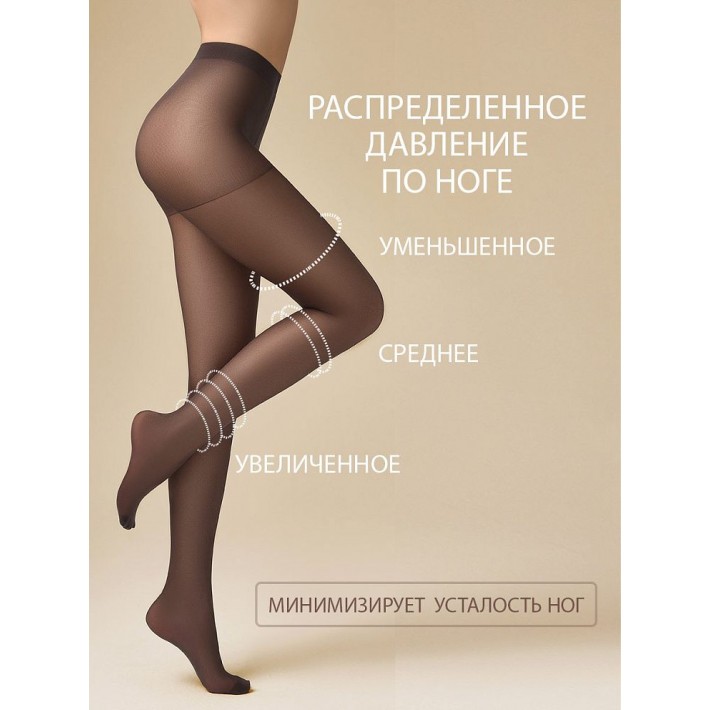 Колготки женские 3 размер 20 ден Телесный Omsa
