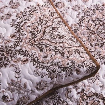 Покрывало     на кровать 230х250  евро из полисатина  110 г/м2      с наволочками 50х70 2 шт  Valtery