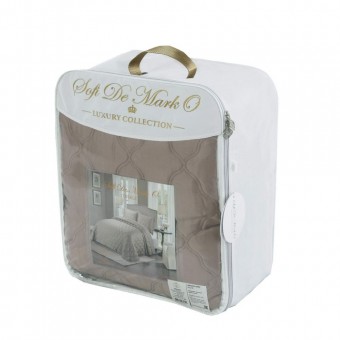 Покрывало     на кровать 240х260  евро атласное  380 г/м2        Sofi de Marko