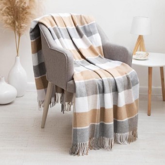 Плед     на диван 170х200  двуспальный   380 г/м2        VLADI home  