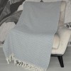 Плед для сна 155х200 1,5 спальный серый