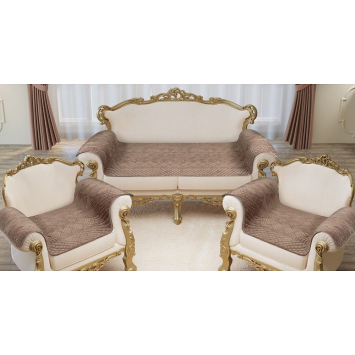 Накидка на диван 90х210, 90х160-2 из фланели Marianna