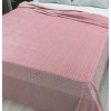 Плед универсальный 180х200 двуспальный из велсофта 280 г/м2 розовый Однотонный, Орнамент Орионтекс