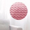 Плед универсальный 180х200 из велсофта 320 г/м2 розовый Однотонный, Зигзаг Орионтекс