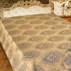 Покрывало на кровать 230х250 евро из искуственного меха 107 г/м2 Marianna