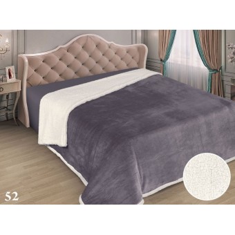 Плед     на кровать 220х240  евро из искуственного меха  440 г/м2        Marianna  