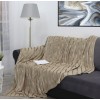 Плед универсальный 200х220 евро из велсофта 240 г/м2 TexRepublic