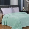 Плед универсальный 200х220 евро из велсофта 230 г/м2 Однотонный, Соты Орионтекс