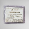 Набор наволочек 50х70 из поплина черная однотонная Гелиос
