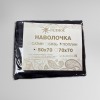 Набор наволочек 50х70 из поплина-страйп серая Полоска Гелиос