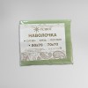 Набор наволочек 50х70 из сатина-страйп зеленая Полоска Гелиос