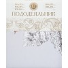 Пододеяльник 145х215 1,5 спальный из сатина серый Рисунок Бояртекс