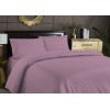 Простыня 150х215 1,5 спальная из поплина-страйп фиолетовая однотонная Гелиос