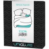 Простыня на резинке 180х200 двуспальная из поплина черная Uniqcute