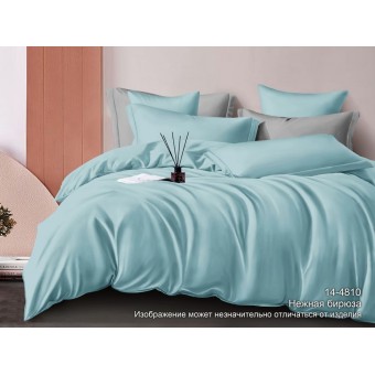 Пододеяльник      200х215  евро из сатина         однотонный Гелиос  