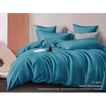 Пододеяльник      200х215  евро из сатина         однотонный Гелиос  