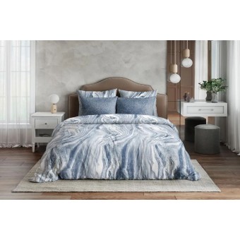 Пододеяльник      200х215  евро из поплина         В ассортименте Ночь Нежна