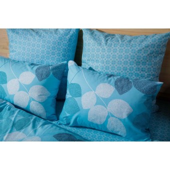 Простыня       200х220  евро из поплина          Ночь Нежна