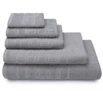 Полотенце     для бани 100х150   махровое  320 г/м2     серое   Донецкая мануфактура Space 