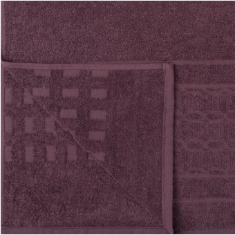 Полотенце     для бани 100х150   махровое  320 г/м2     бордовое   Донецкая мануфактура Space