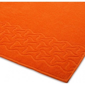 Полотенце     для бани 100х150   махровое  295 г/м2     оранжевое   Донецкая мануфактура Радуга