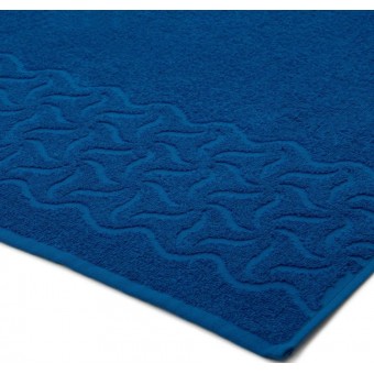 Полотенце     для бани 100х150   махровое  295 г/м2     синее   Донецкая мануфактура Радуга