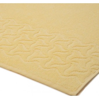 Полотенце     для бани 100х150   махровое  295 г/м2     желтое   Донецкая мануфактура Радуга