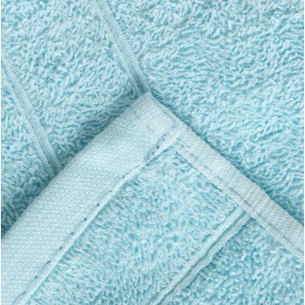 Полотенце     для бани 100х150   махровое  400 г/м2     голубое   Донецкая мануфактура Перманент 