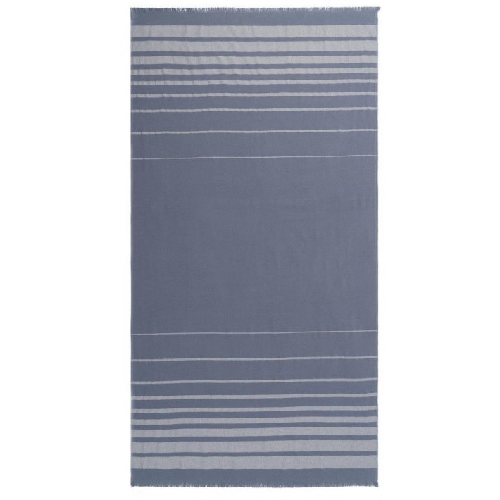 Полотенце для бани 100х150 махровое 240 г/м2 серое Донецкая мануфактура Comfort