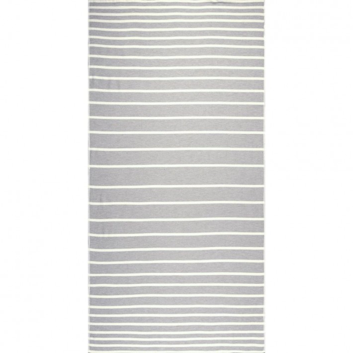 Полотенце для бани 90х180 махровое 500 г/м2 Бежевый, Белый Донецкая мануфактура