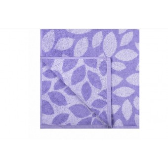 Полотенце     для бани 100х150   махровое  360 г/м2     Белый, Фиолетовый   Донецкая мануфактура Lilac color