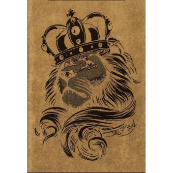 Полотенце     для бани 100х150   махровое  420 г/м2     Коричневый, Оранжевый   Донецкая мануфактура King of beasts