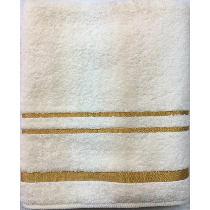 Полотенце для бани 100х150 махровое 460 г/м2 белое Донецкая мануфактура Temptation