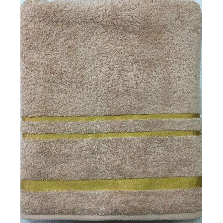 Полотенце для бани 100х150 махровое 460 г/м2 розовое Донецкая мануфактура Temptation