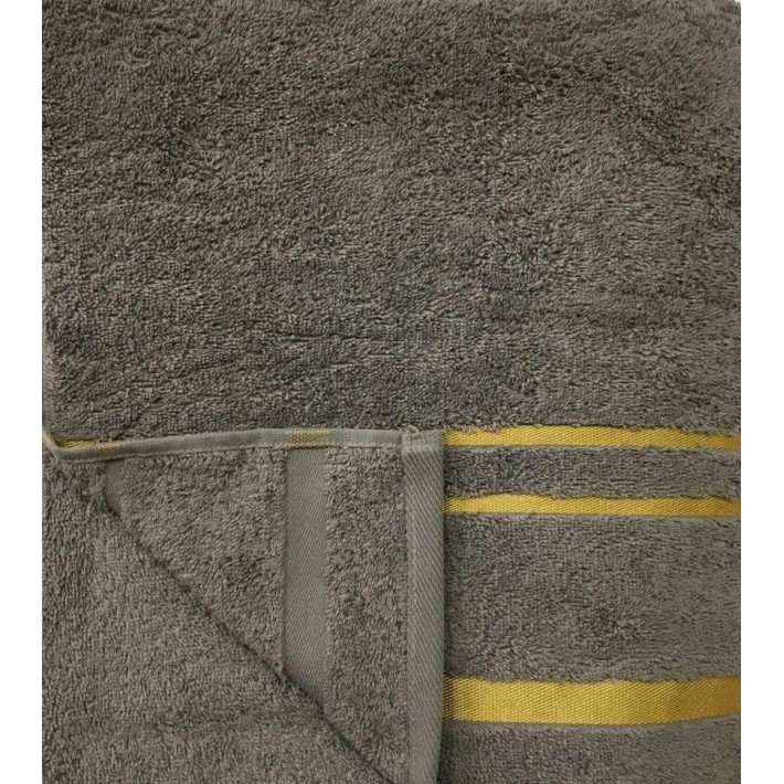 Полотенце для бани 100х150 махровое 460 г/м2 коричневое Донецкая мануфактура Temptation