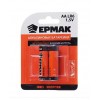 Батарейки ЕРМАК 2шт, AA, Alkaline 634-002
