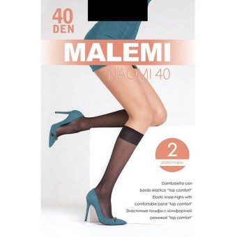 Гольфы  женские     40 ден  капроновые          Malemi  