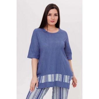 Костюм  женский       из кулирки    футболка с брюками