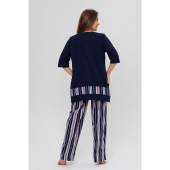 Костюм  женский       из кулирки    футболка с брюками