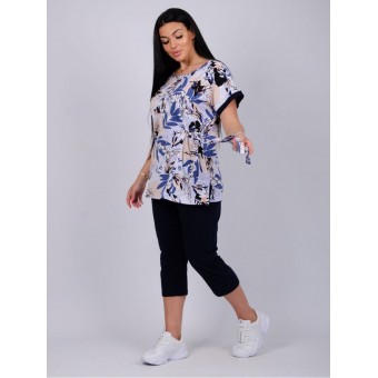 Костюм  женский       из кулирки    футболка с бриджами