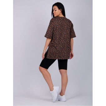 Костюм  женский       трикотажный    футболка с бриджами