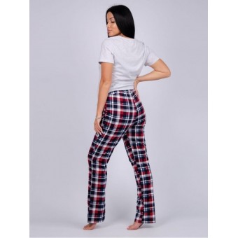 Костюм  женский       из кулирки    футболка с брюками