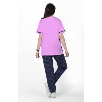 Костюм  женский       из кулирки     с коротким рукавом