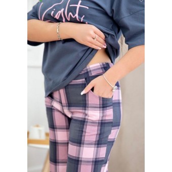 Костюм  женский       из кулирки    футболка с брюками