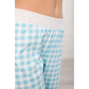 Пижама  женская       из кулирки    футболка с брюками